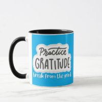 Tasse de café de gratitude