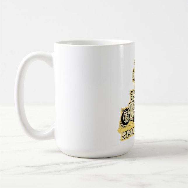 Tasse de café de hot rod de monstre de club de (Gauche)