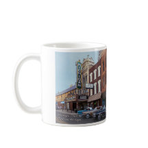 Tasse de café de Jackson Michigan de théâtre du