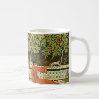 Tasse de café de jardin artistique Sérénité médite