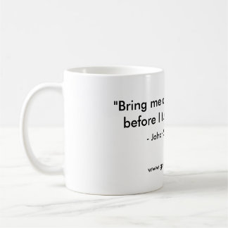 Tasse de café de Johan Sebastian Bach