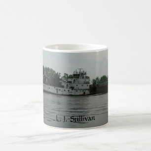 Tasse de café de L.J. Sullivan de Towboat par Janz