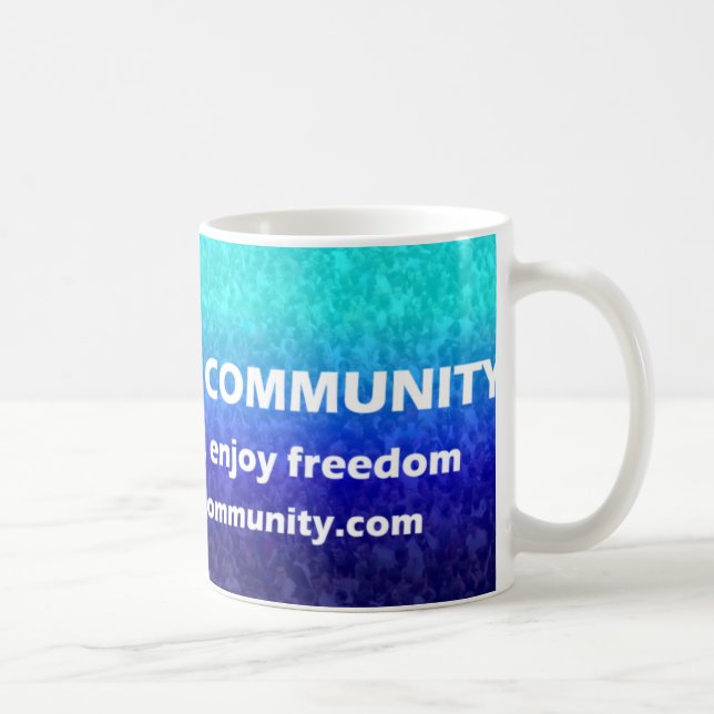 Tasse de café de la Communauté de Linux Distro (Droite)