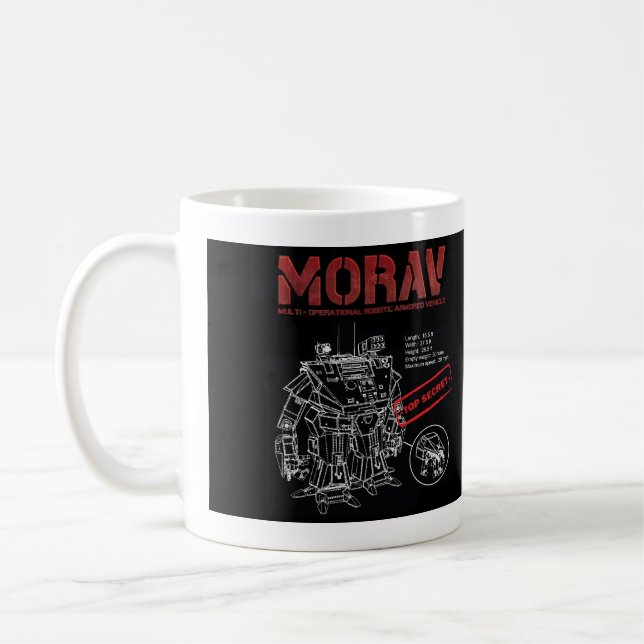 Tasse de café de la génération 1 de MORAV (Gauche)