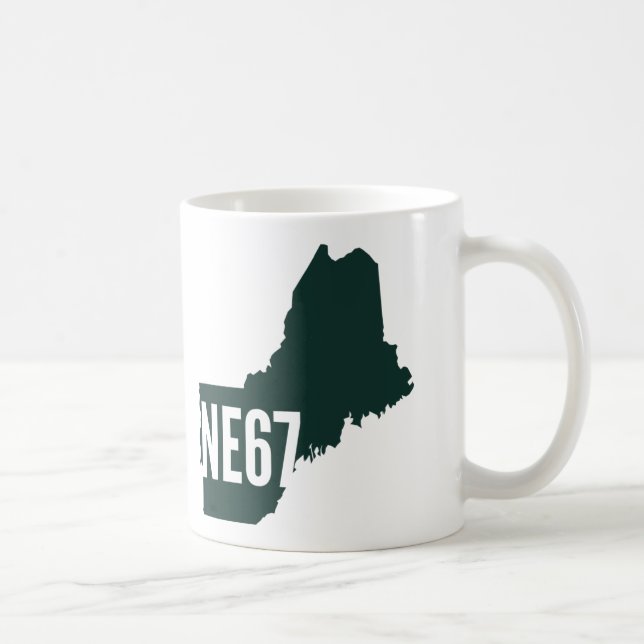 Tasse de café de la Nouvelle Angleterre 67 (Droite)