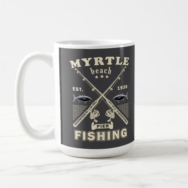 Tasse de café de la plage de Myrtle (Gauche)