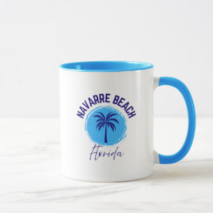 Tasse de café de la plage de Navarre Floride