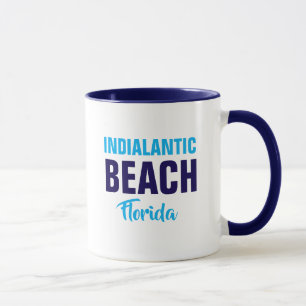 Tasse de café de la plage d'Indialantic Floride