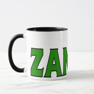 Tasse de café de la Zambie