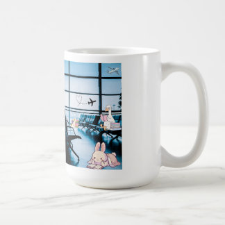 Tasse de café de l'aéroport