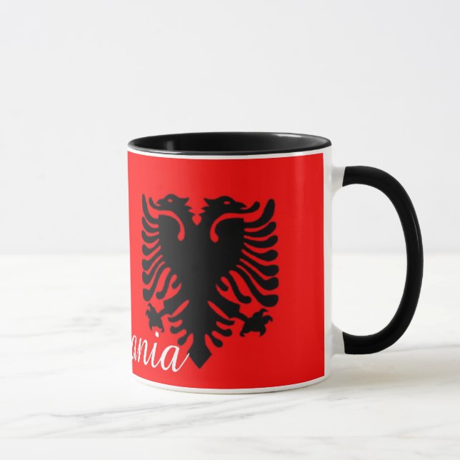 Tasse de café de l'Albanie (Droite)
