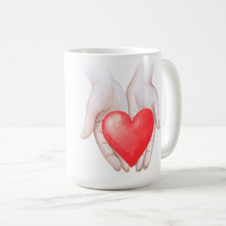 Tasse de café de l'amour