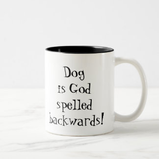 Tasse de café de l'amoureux des chiens