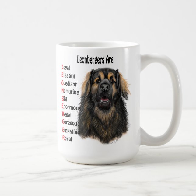 Tasse de café de Leonberger (Droite)