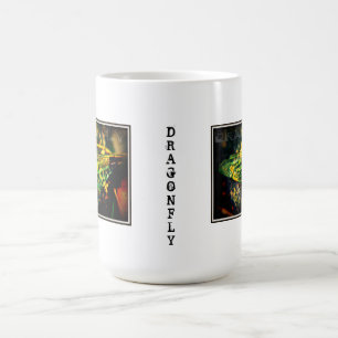 Tasse de café de libellule