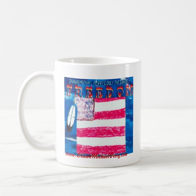TASSE DE CAFÉ DE LIBERTÉ DE SHAWN MICHAEL PERRY (Gauche)