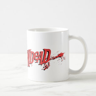 Tasse de café de logo d'éclaboussure "de vampire