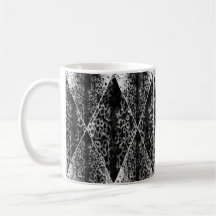 Tasse de café de losange de Natchiq