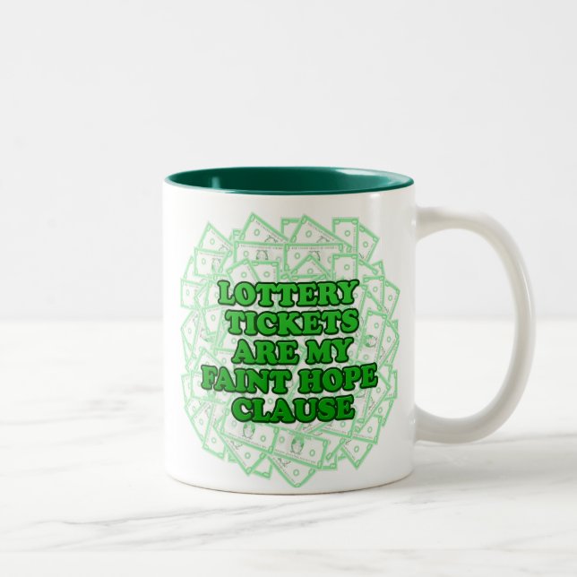 tasse de café de loterie (Droit)