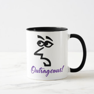 Tasse de café de Madame Outrageous de Snarky