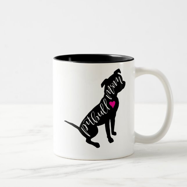 Tasse de café de maman de Pitbull (Droit)