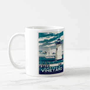 Tasse de café de Martha's Vineyard - taille 11oz