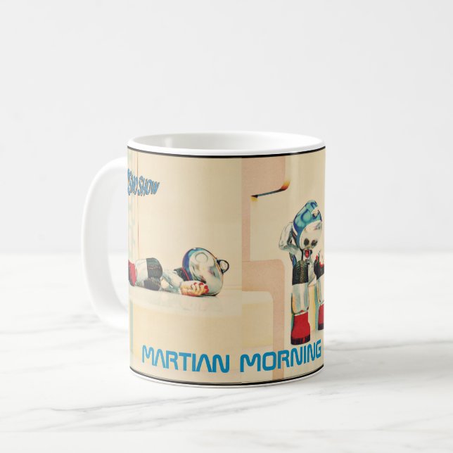 Tasse de café "de matin martien" de Cosmonut (Devant gauche)