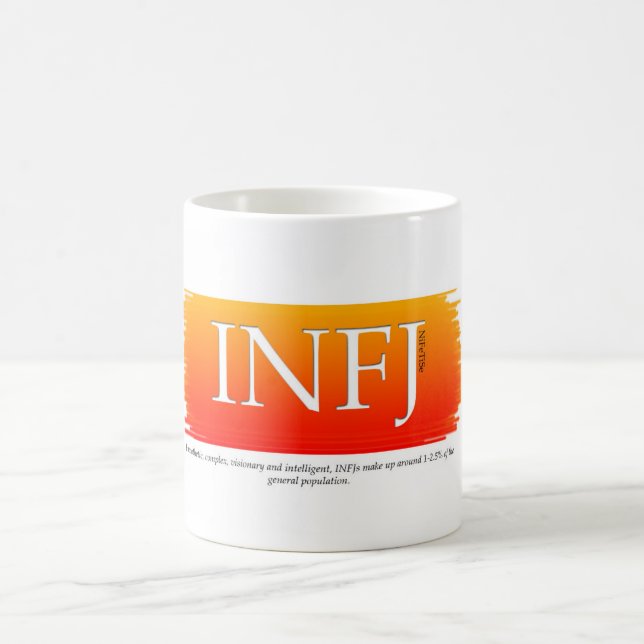 Tasse de café de MBTI INFJ (Centre)