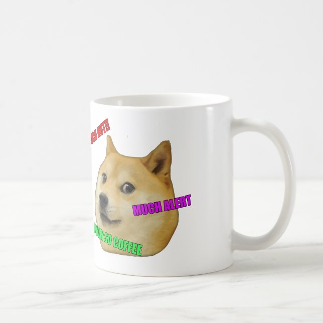 Tasse de café de Meme de doge ! (Droite)