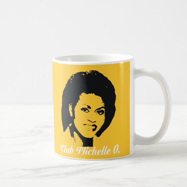 Tasse de café de Michelle O. Ceramic de club, (Droite)