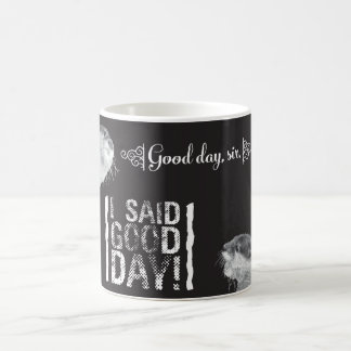 Tasse de café de monsieur Otter de beau jour