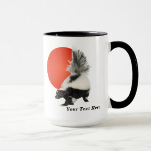 Tasse de café de mouffette - faites une pause !