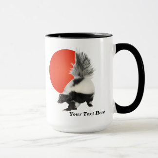 Tasse de café de mouffette - faites une pause !