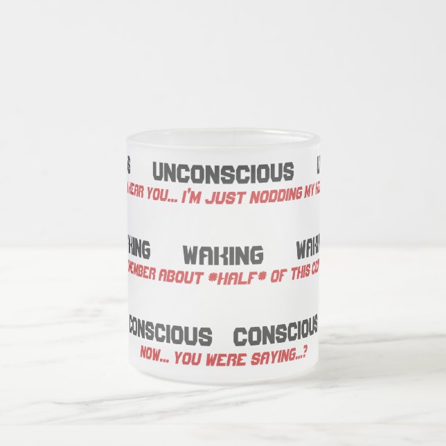 Tasse de café de Non-Un-matin-Personne (Centre)