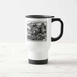 Tasse de café de notation de voyage