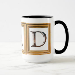 Tasse de café de papa de fête des pères