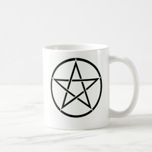 Tasse de café de pentagramme