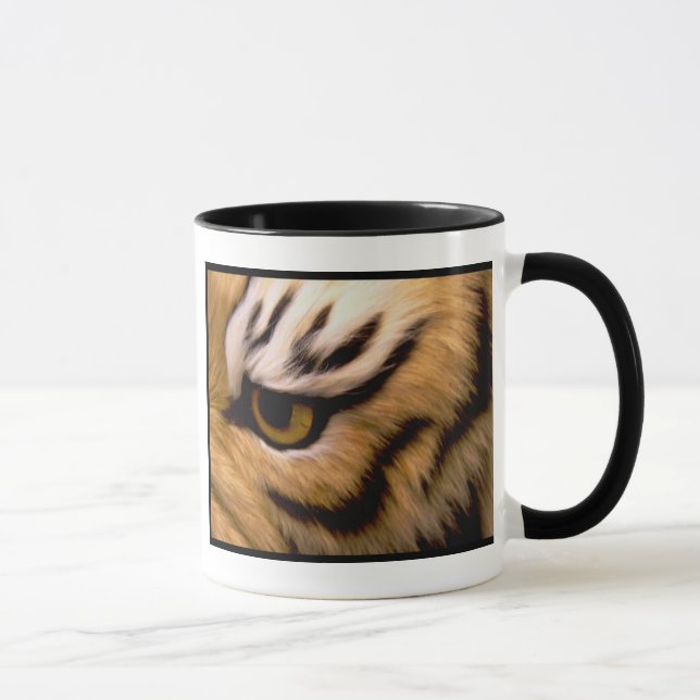 Tasse de café de photo de tigre (Droite)