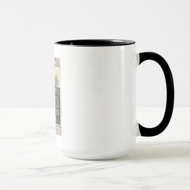 Tasse de café de pilules du foie de Carter (Droite)
