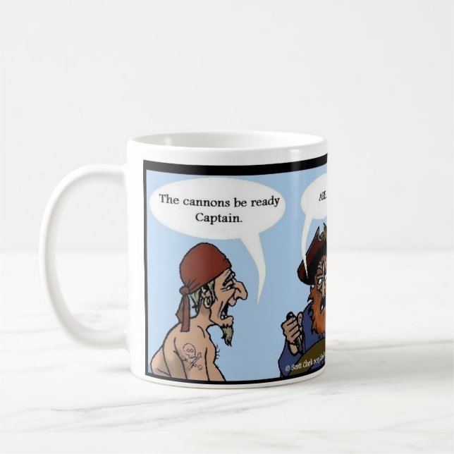 Tasse de café de pirate de grammaire (Gauche)