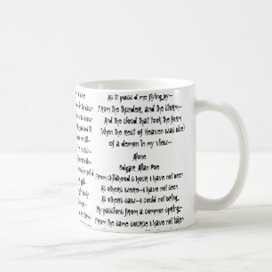 Tasse de café de Poe-Poésie