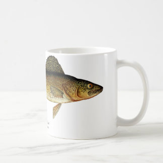 Tasse de café de poissons de Pike de brochets