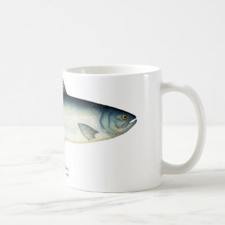 Tasse de café de poissons de saumon rouge/saumon
