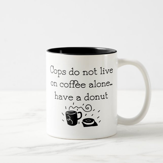 Tasse de café de policier (Droit)