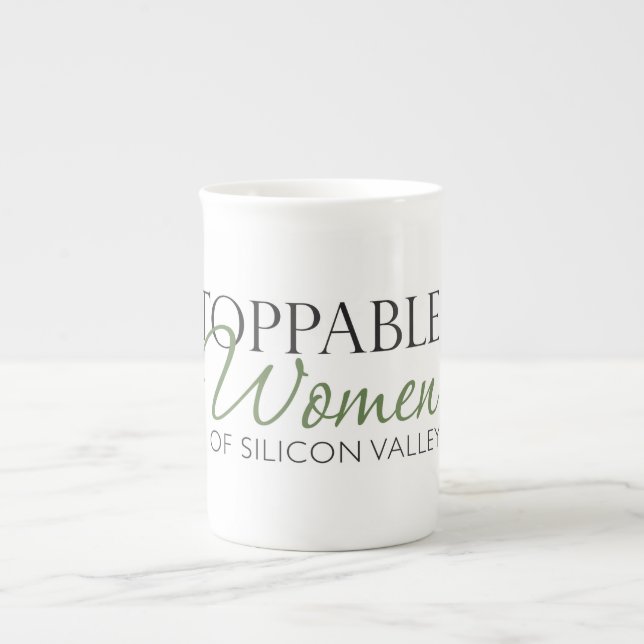 Tasse de café de porcelaine tendre d'UWSV (Devant)