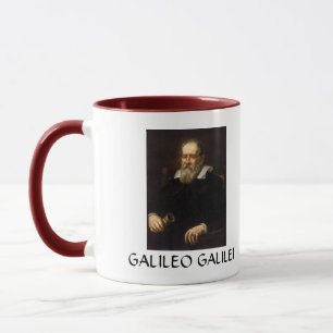 Tasse de café de portrait de Galileo Galilei