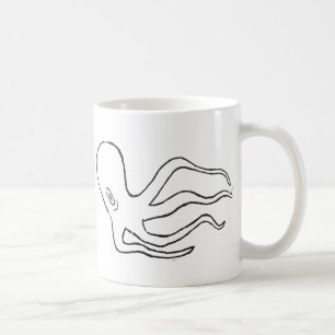 Tasse de café de poulpe de PS