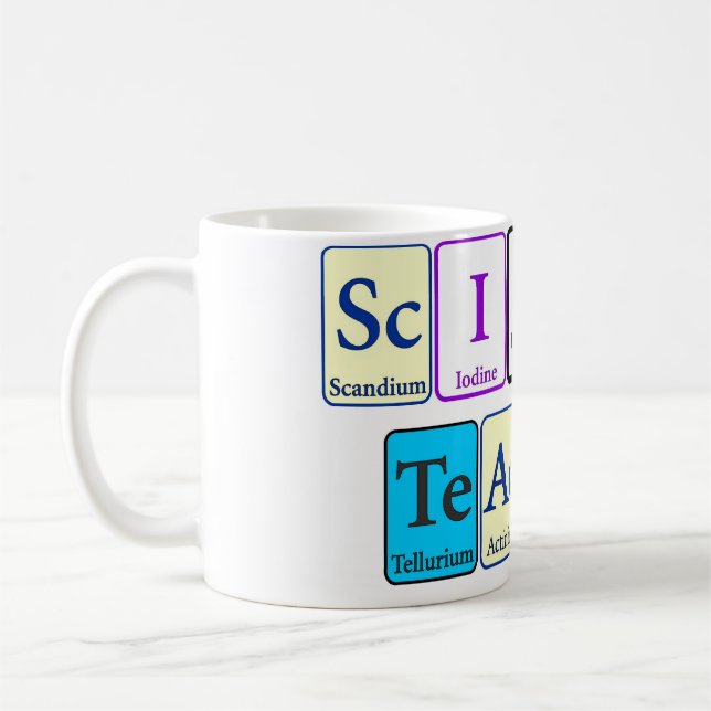 Tasse de café de professeur de Sciences (Gauche)