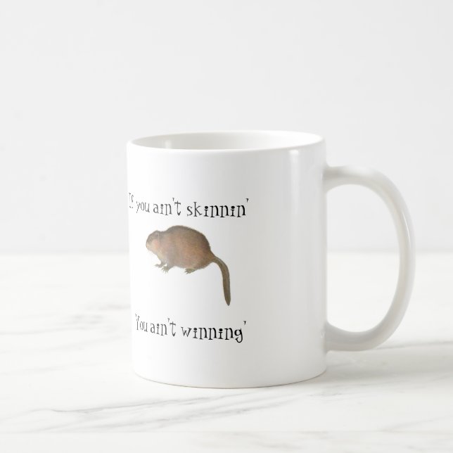 Tasse de café de rat musqué (Droite)