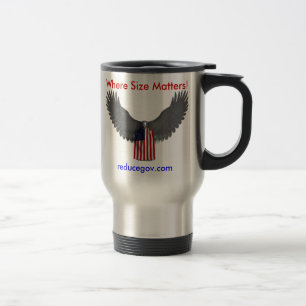 tasse de café de Reducegov.com où la taille
